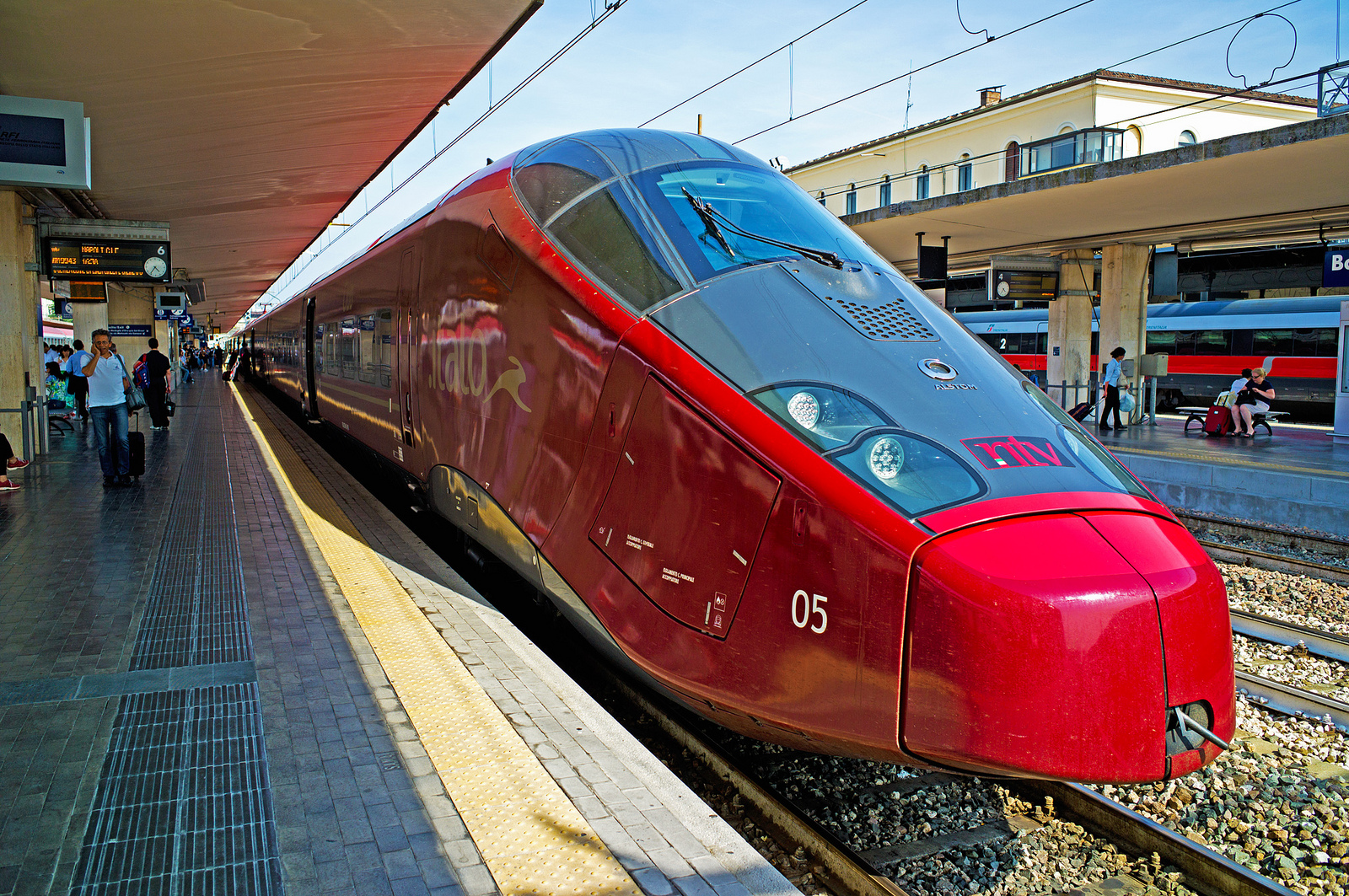 รถไฟความเร็วสูง AGV Italo / ประเทศอิตาลี