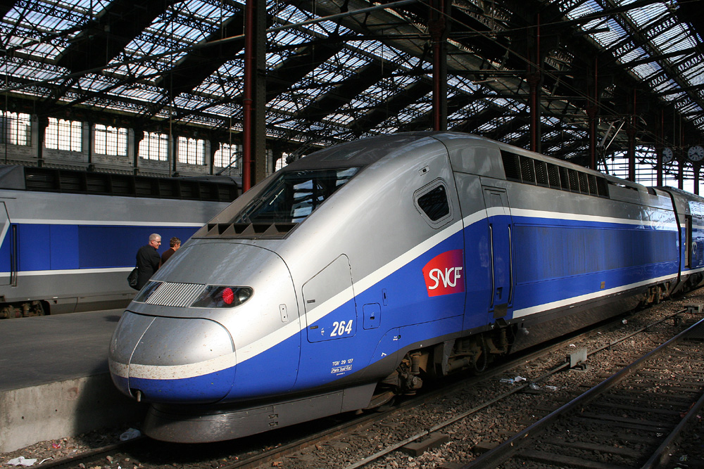 รถไฟความเร็วสูง TGV Double Decker ประเทศฝรั่งเศส