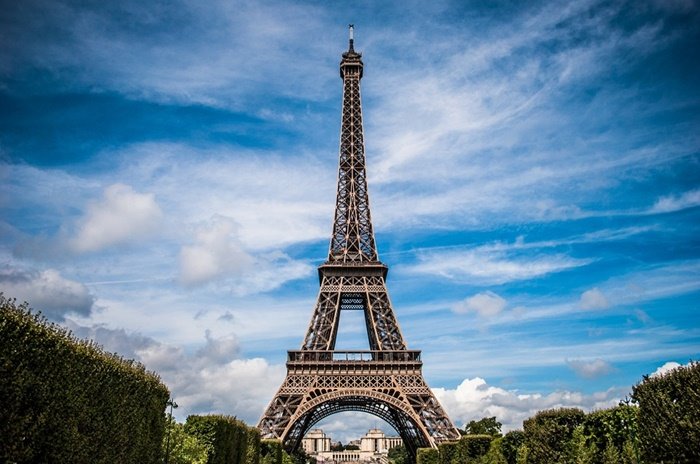 หอไอเฟล ปารีส ประเทศฝรั่งเศส
