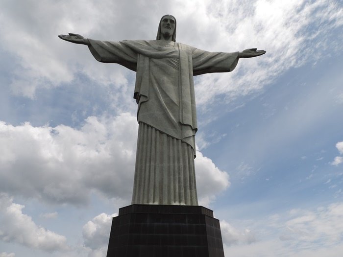 รูปปั้นพระเยซูคริสต์ CRISTO REDENTOR ริโอ เดอจาเนโร ประเทศบราซิล