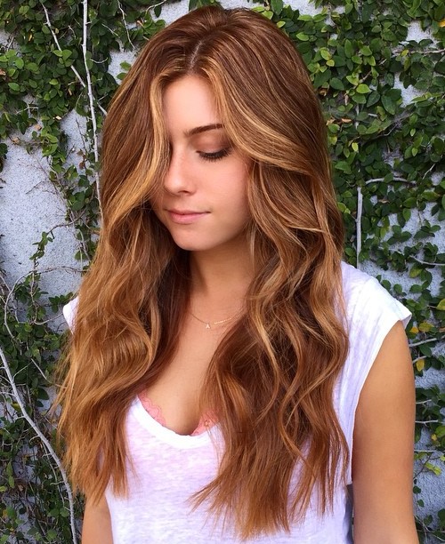 4-strawberry-blonde-highlights-for-brown-hair