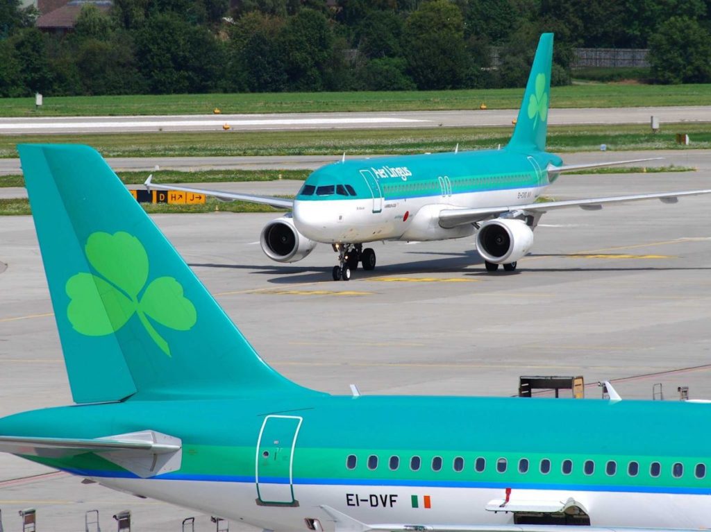 จองตั๋ว เครื่องบิน, สายการบินโลว์คอส, สายการบิน Aer Lingus