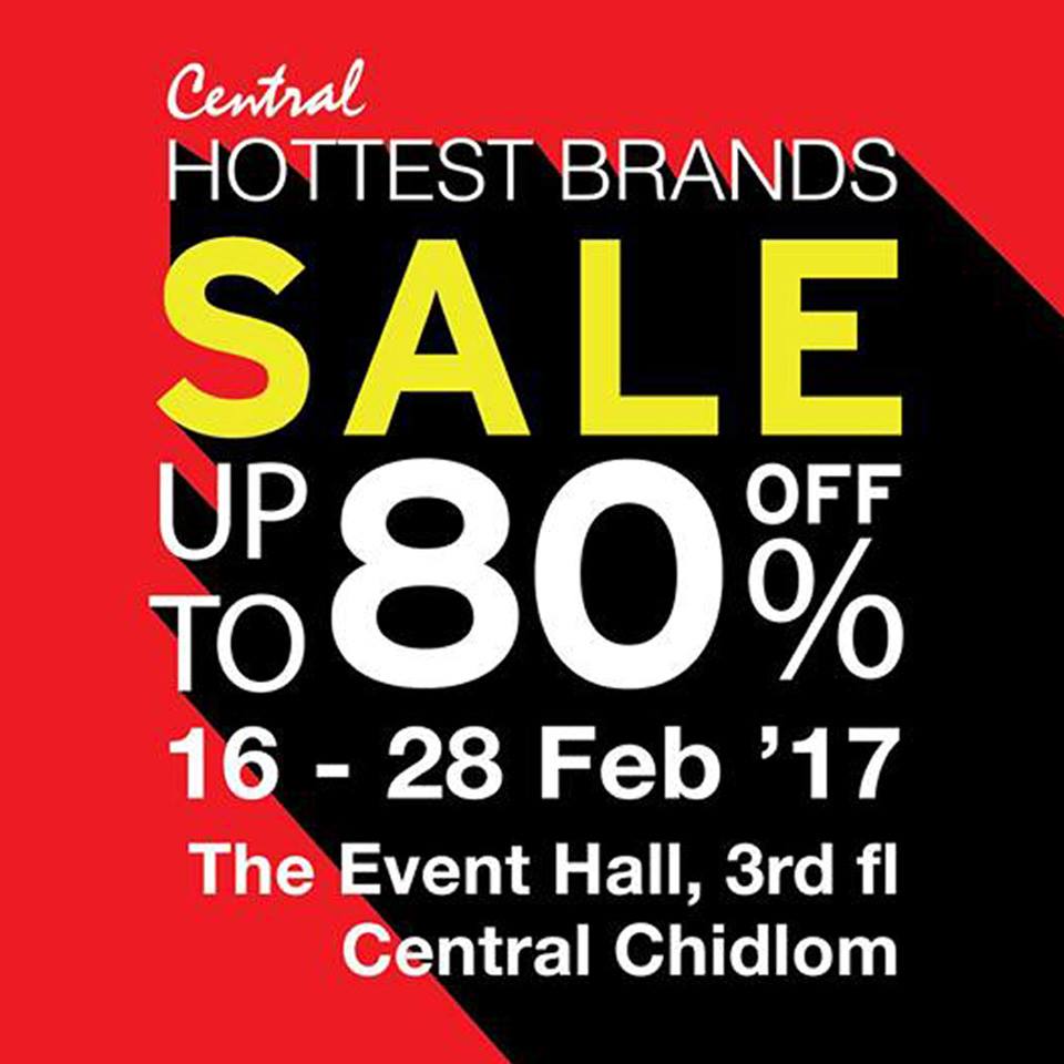1. Central Chidlom Sale Up 80%