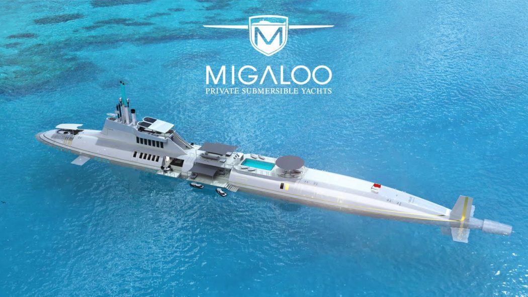เรือดำน้ำ Migaloo Private Submersible-Yacht1