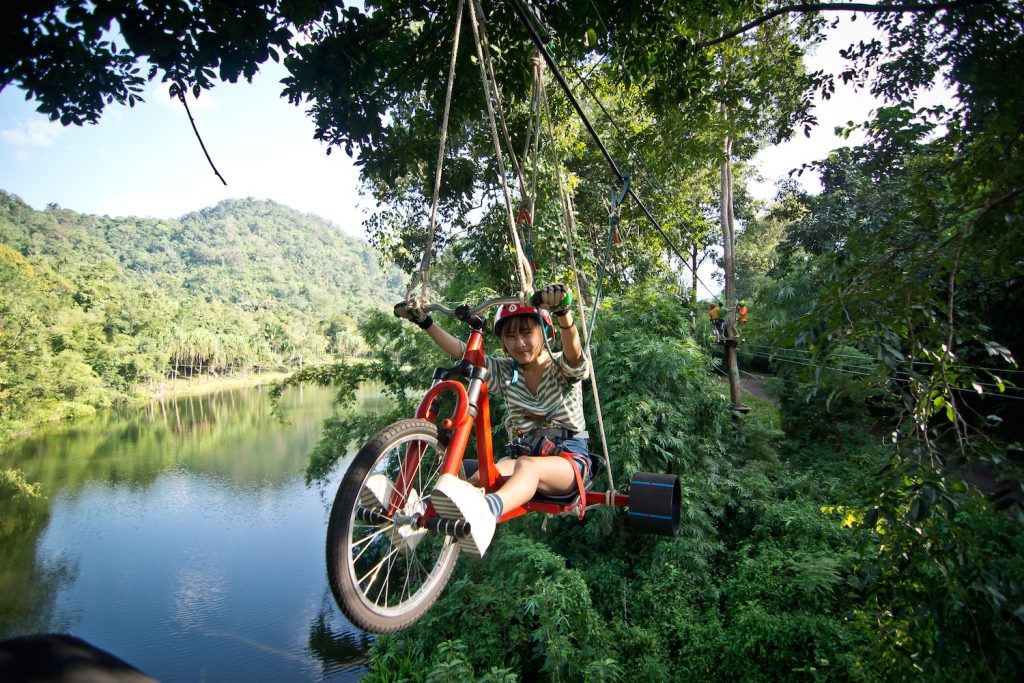 Tree Top Adventure Park Thailand กาญจนบุรี1