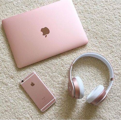 mac apple item-rose gold