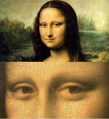 Mona Lisa กับตัวเลขที่ซ่อนในดวงตา
