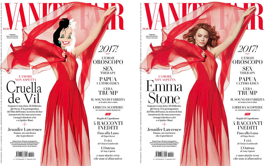 Cruella De Vil เป็น Emma Stone