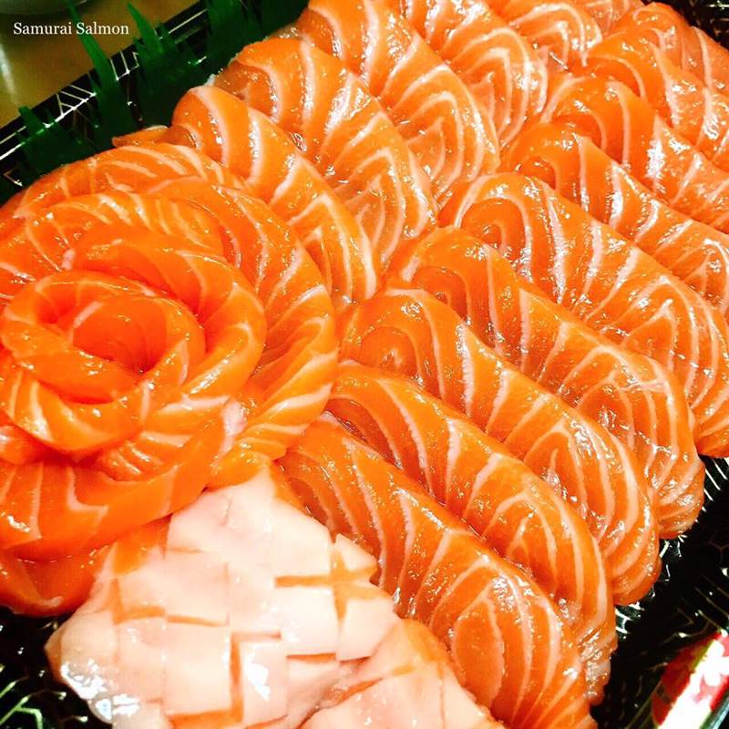 ปลาแซลมอน-เพจ Samurai Salmon