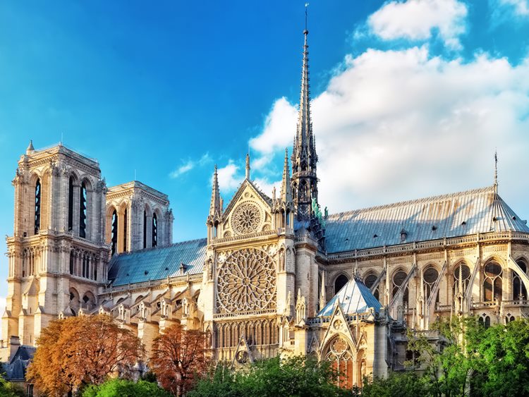 12. Notre-Dame Cathedral, Paris, France