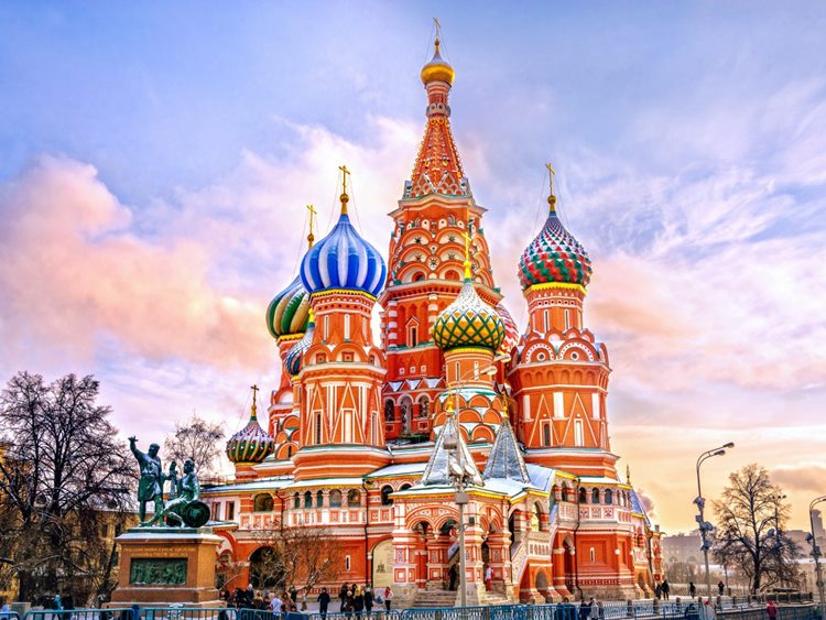 2. St. Basil's Cathedral, Moscow, Russia