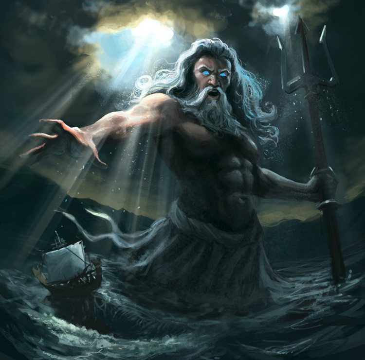 3. Poseidon เทพแห่งมหาสมุทร