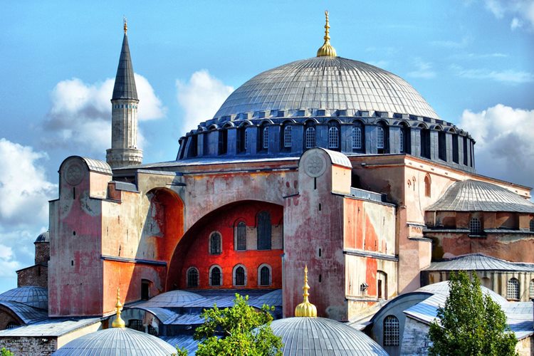 7. Hagia Sophia, Istanbul, Turkey