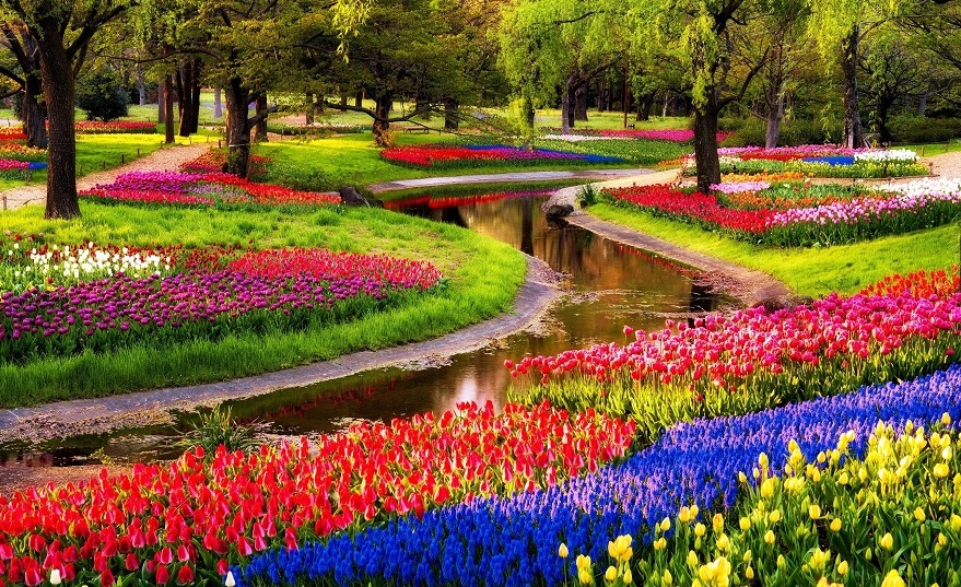 10 อันดับสวนดอกไม้สวยที่สุดในโลก